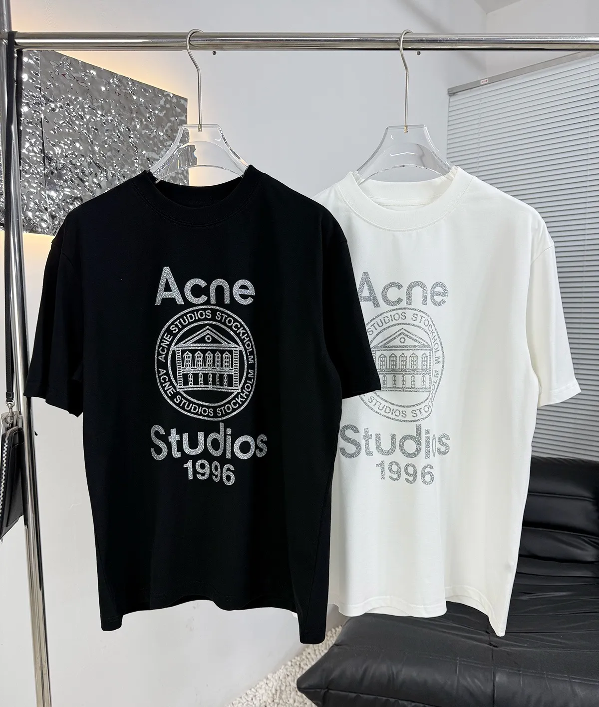 Acne 26ss New Arrival tee g，OS Versatile Size M-XXL